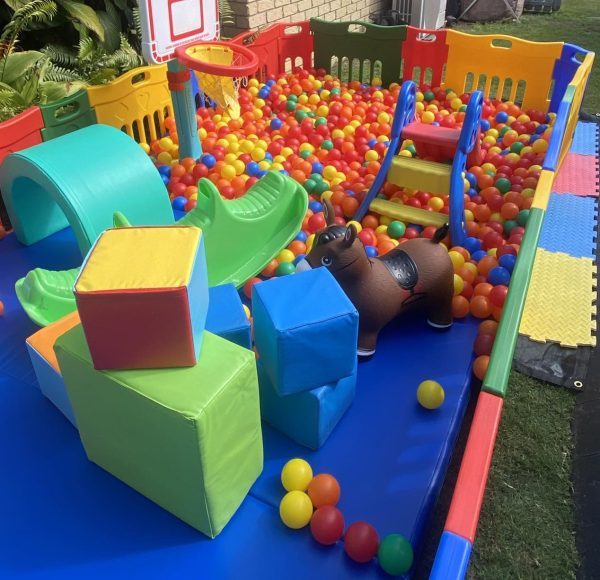 Rainbow Mega Explorer Soft Play & Ball Pit